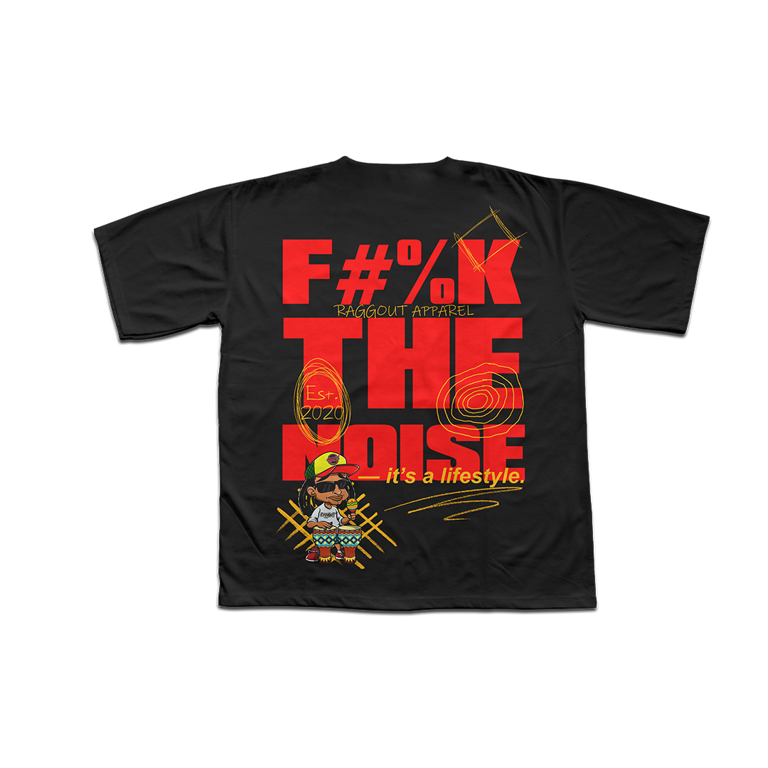 The Crew T-Shirt – F#%K THE NOISE - Image 2